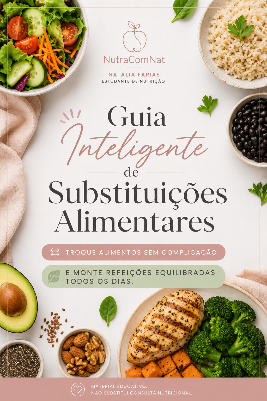 Capa do Guia Inteligente de Substituições Alimentares